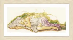 PN-0150006 Набір для вишивки хрестом LanArte Sleeping Angel "Янгол, що спить"