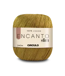 1013 ENCANTO SLIM пряжа (100%% віскоза, 100гр. 240м 6 мот. в уп) золотавий колір 