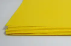 №122 темно-жовтий, фоамиран іранський, 20*30 см