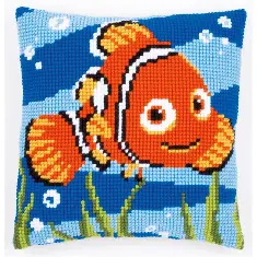 PN-0014574 Vervaco Cross Stitch Cushion Disney "Finding Nemo"