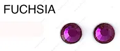 107 MS FUCHSIA стрази DMC+ термоклейові