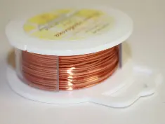 Дріт мідний діаметр 0.6мм, намотуванням 6.5м, WIRE22G-02, колір мідь