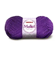 409 MOLLET пряжа пряжа (100%% акрил, 100гр, 200м), фіолетовий/бузковий