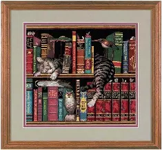 35048 Counted cross stitch kit DIMENSIONS "Frederick the Literate"