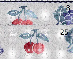 Канва-лента 25м, ширина - 50мм, 6596 50 25 . Каталог товарів. Вишивання/Шиття. Тканини
