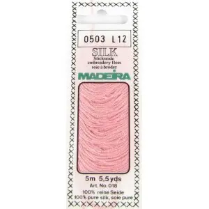 0503 Silk Madeira 5 m 4-х слойные 100%% шелк. Каталог товарів. Вишивання/Шиття. Муліне та нитки для вишивання. Муліне Madeira. Муліне Madeira Silk (натуральний шовк)