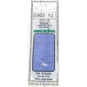 0902 Silk Madeira 5 m 4-х слойные 100%% шелк. Каталог товарів. Вишивання/Шиття. Муліне та нитки для вишивання. Муліне Madeira. Муліне Madeira Silk (натуральний шовк)