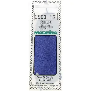 0903 Silk Madeira 5 m 4-х слойные 100%% шелк. Каталог товарів. Вишивання/Шиття. Муліне та нитки для вишивання. Муліне Madeira. Муліне Madeira Silk (натуральний шовк)