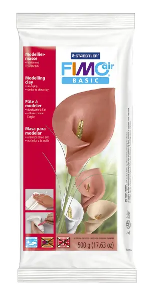 76/8100 Полимерная глина FIMO Air Basic (Efaplast Classic), терракот, 500г. Каталог товарів. Творчість. Полімерна глина