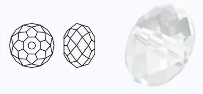 497 19 002 MC Bead Bella CRYSTAL камни пришивные. Каталог товарів. Стрази. Preciosa