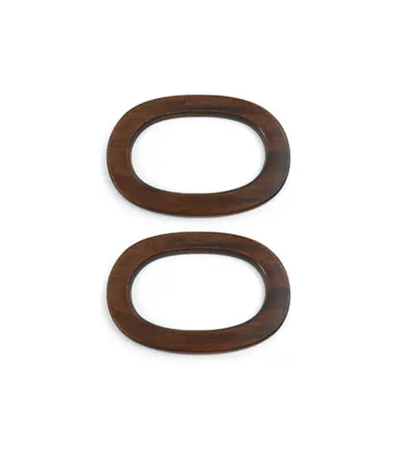 10 OVAL WOODEN HANDLE (Дерев'яна ручка для сумки ,фурнітура) 1 шт.. Каталог товарів. Вязання. Аксесуари