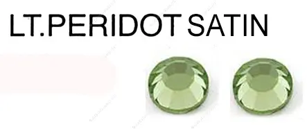 338SA LT.PERIDOT SATIN стразы DMC+ термоклеевые. Каталог товарів. Стрази. DMC+