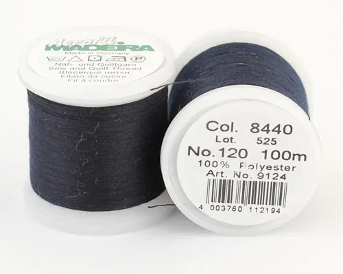 8440/9124 Aerofil №120 универсальные 100 м. Каталог товарів. Вишивання/Шиття. Продукція Madeira. Нитки