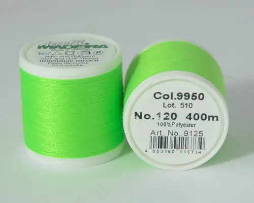 9950/9125 Aerofil №120 универсальные 400 м. Каталог товарів. Вишивання/Шиття. Продукція Madeira. Нитки