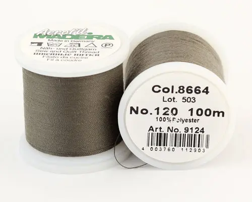 8664/9124 Aerofil №120 универсальные 100 м. Каталог товарів. Вишивання/Шиття. Продукція Madeira. Нитки