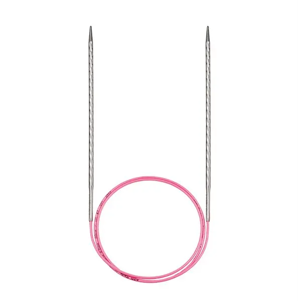 716-2 (120см/3,75мм) Кругові спиці металеві Unicorn Lace, Addi. Каталог товарів. Вязання. Спиці