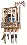 F-086 Designer kit Key holder "French Courtyard"