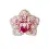 BP-301 Beadwork kit for creating broоch Crystal Art "Orchid"
