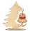 F-043 New Year's decoration kit "Festive tinkling"