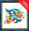 Cross-stitch kit №257 "Fishes"