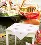 PN-0156404 Vervaco Tablecloth "Bunte Blumen"