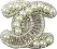 BP-211 Beadwork kit for creating broоch Crystal Art "Chanel"