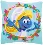 PN-0185160 Vervaco Cross Stitch Cushion "The Smurfs Smurfette"