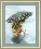 BT-014 Counted cross stitch kit Crystal Art "First Thunderstorm"