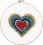 72-70024 Dimensions Heart retro 