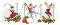 Cross-stitch kit М-477 Counted cross stitch kit "The magic of winter"
