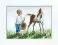 BT-102 Counred cross stitch kit crystal Art "Young jockey"