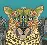XSTU2 Набір для вишивання хрестом Jewelled Leopard "Леопард з коштовностями" Bothy Threads