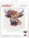 70-35449 Набір для вишивання хрестиком Highland cow/Корова з Гайленда DIMENSIONS. Catalog. Kits