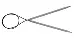 45362 Спицы круговые Basix Aluminum KnitPro, 150 см, 2.50 мм. Catalog. Knitting. Needles