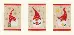 PN-0184428 Набор для вышивания крестом (открытки) Vervaco Christmas gnomes "Рождественские гномы". Catalog. Kits