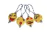 11251 Маркеры петель (12 шт) Playful Beads Smileys KnitPro. Каталог товарів. Вязання. Аксесуари