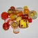 133TDM/Yellow/Orange,4-12 MM,50г.Plain/Fancy Mix Crystal Art бусины. Каталог товарів. Намистини CrystalArt