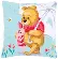 PN-0172780 Набор для вышивания крестом (подушка) Vervaco "Винни под дождем". Catalog. Kits