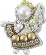 БП-264 Набор для изготовления броши Crystal Art "Ангел". Catalog. Kits