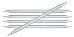 45125 Спицы носочные Basix Aluminum KnitPro, 20 см, 5.50 мм. Catalog. Knitting. Needles