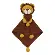 3 KIT - LOVEY BLANKET ESP Набір для в'язання Ковдра - Лев. Каталог товарів. Набори