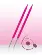 50410 Спицы съемные Spectra Flair Acrylic KnitPro, 9.00 мм. Каталог товарів. Вязання. Спиці