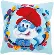 PN-0185214 Набор для вышивания крестом (подушка) Vervaco The Smurfs Papa "Папа Смурфиков". Catalog. Kits