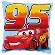 PN-0014586 Набор для вышивания крестом (подушка) Vervaco Disney "Lightning McQueen". Catalog. Kits