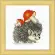 ВТ-018 Набор для вышивания крестом Crystal Art "Хозяйственный ежик". Catalog. Kits