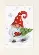 PN-0189708 Набор для вышивания крестом (открытки) Vervaco Christmas gnomes "Рождественские гномы". Каталог товарів. Набори