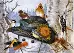 35137 Набір для вишивання хрестом DIMENSIONS «Sunflower snowman/ Сніговик з соняшником». Catalog. Kits