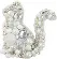 БП-220 Набор для изготовления броши Crystal Art "Котик" . Catalog. Kits