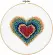 72-70024 Набор для вышивания Dimensions Heart retro "Сердце Ретро". Catalog. Kits