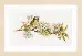 PN-0154687 Набор для вышивки крестом LanArte Blue Tit and Blossoms "Голубая синица и цветы" . Catalog. Kits
